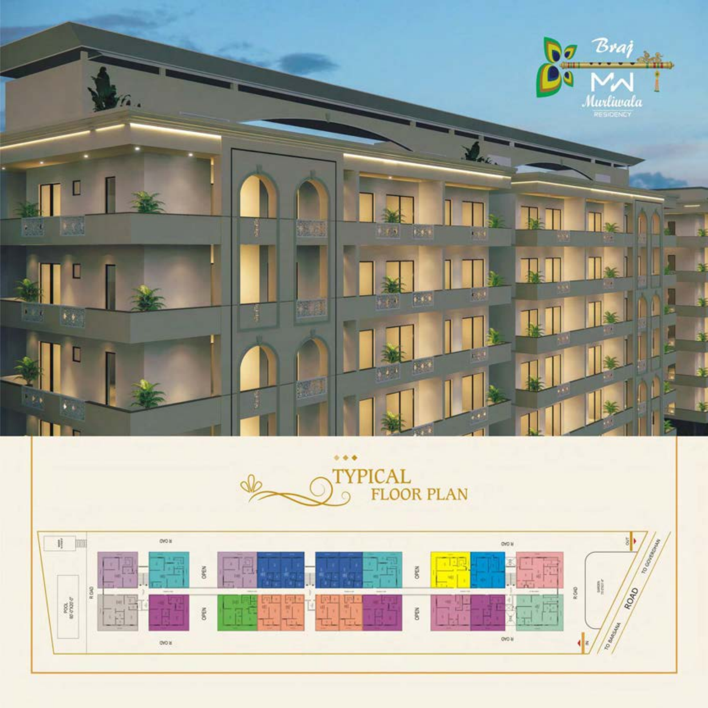 Typical floor plan